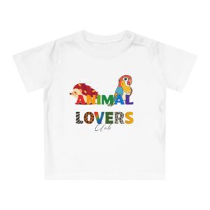 Colorful Animal Lovers Club Baby T-Shirt